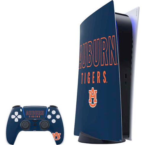Auburn University Tigers Outline PS5 Digital Edition Bundle Skin